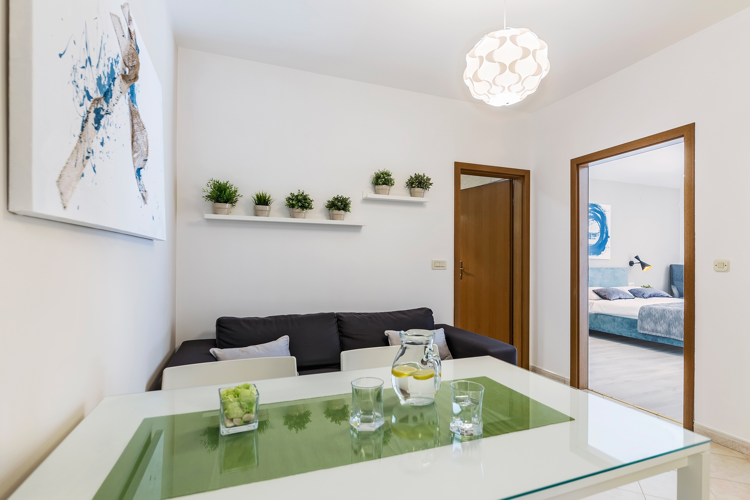 Two bedroom apartment with terrace Rabac, Labin  A-b