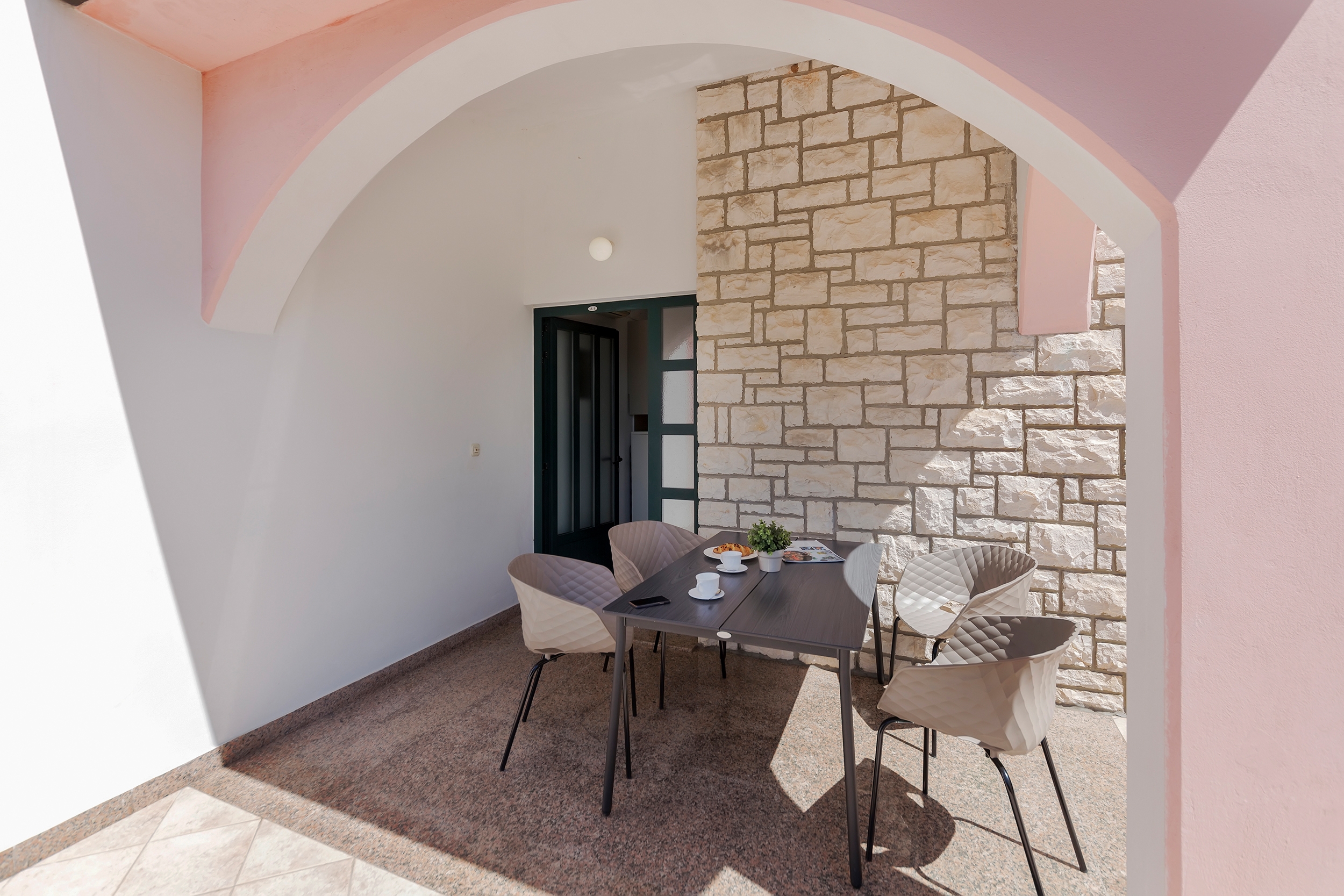 One bedroom apartment with terrace and sea view Rabac, Labin  A-c