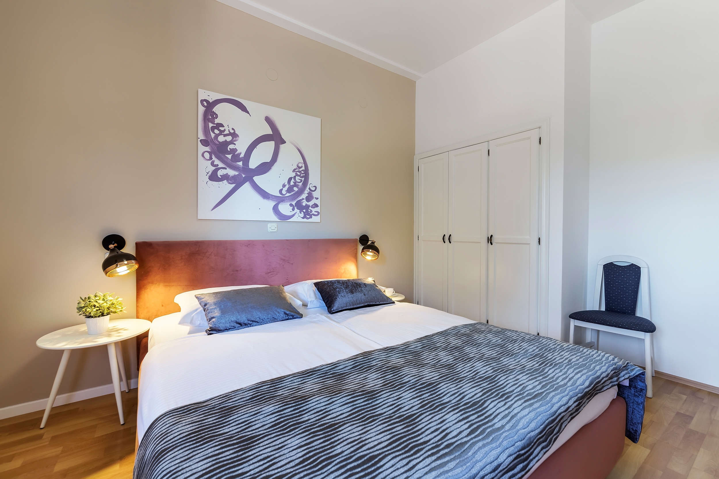 Three bedroom apartment with terrace and sea view Rabac, Labin  A-d