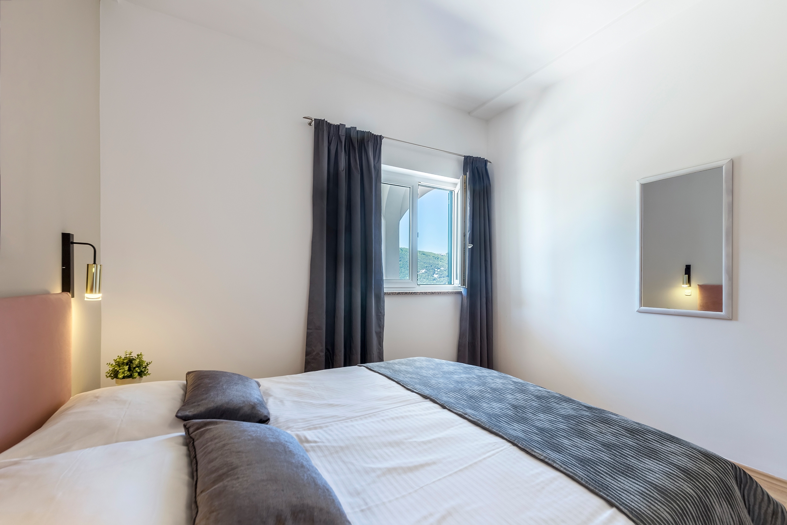 Three bedroom apartment with terrace and sea view Rabac, Labin  A-d