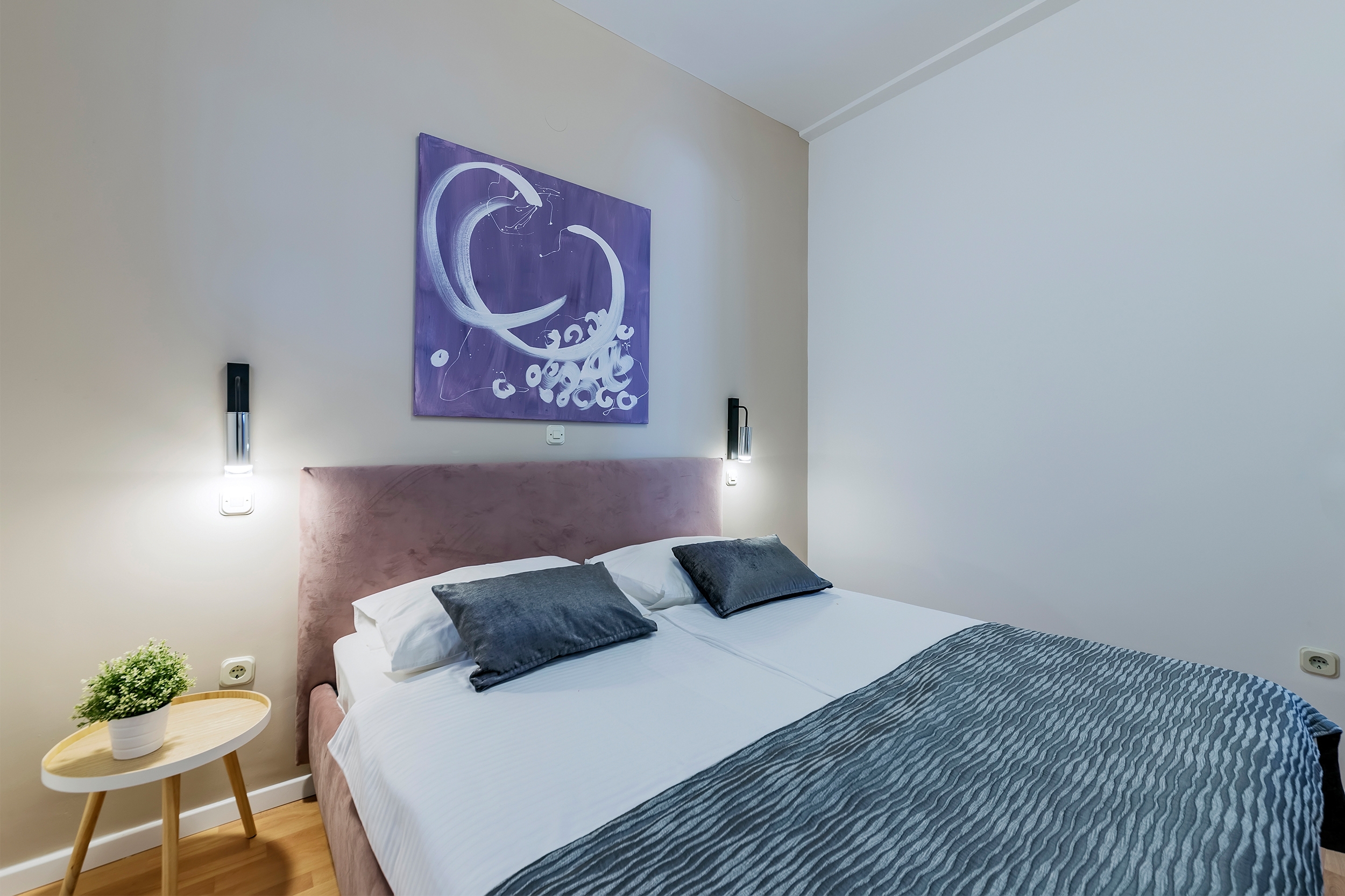 Three bedroom apartment with terrace and sea view Rabac, Labin  A-d