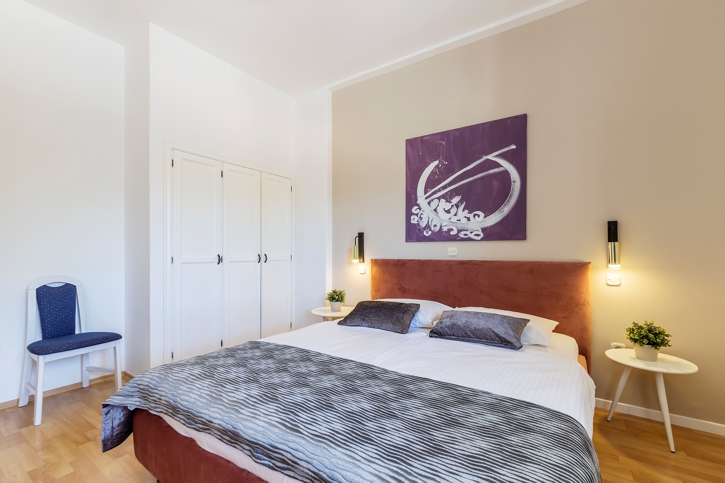 Three bedroom apartment with terrace and sea view Rabac, Labin  A-d