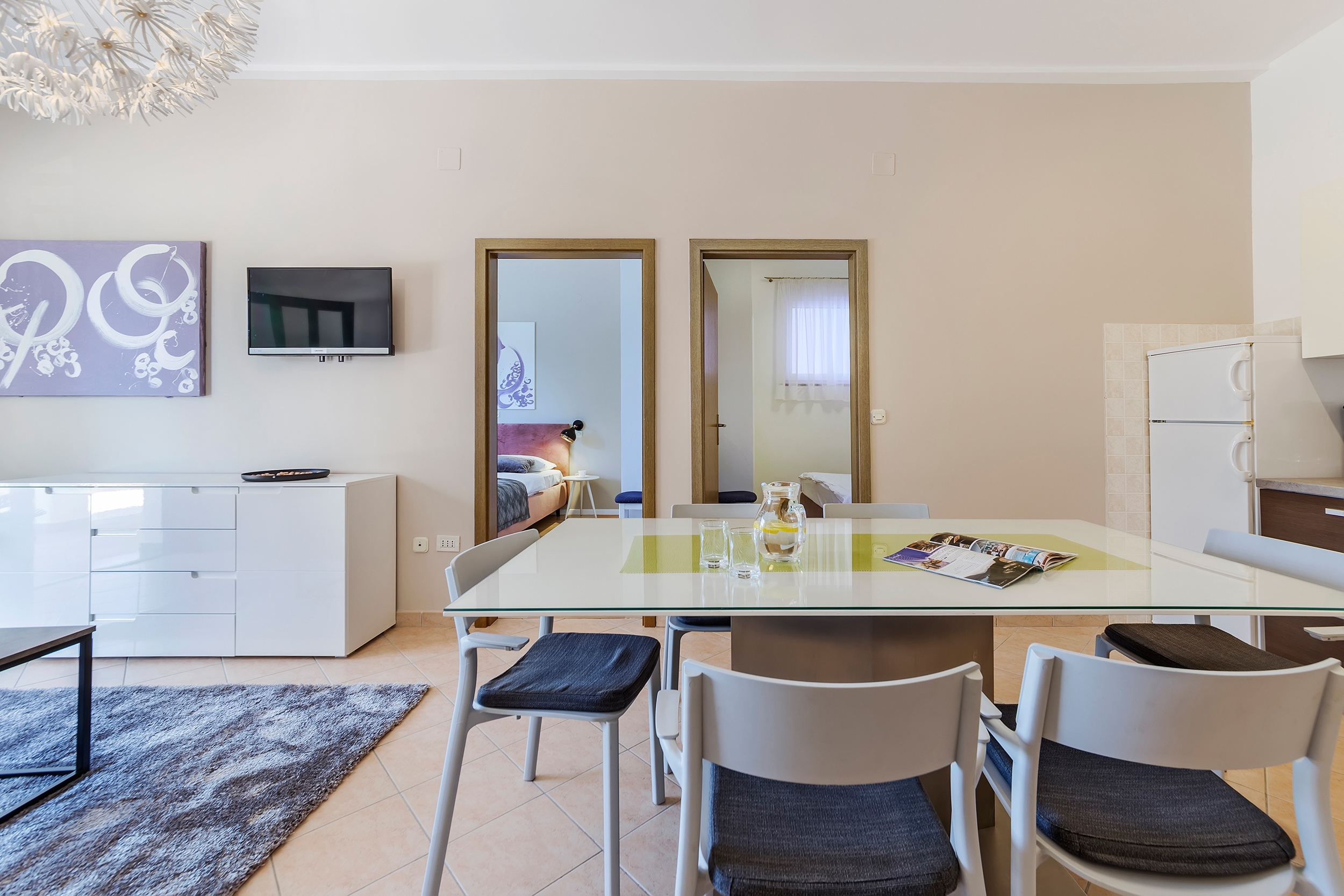 Three bedroom apartment with terrace and sea view Rabac, Labin  A-d