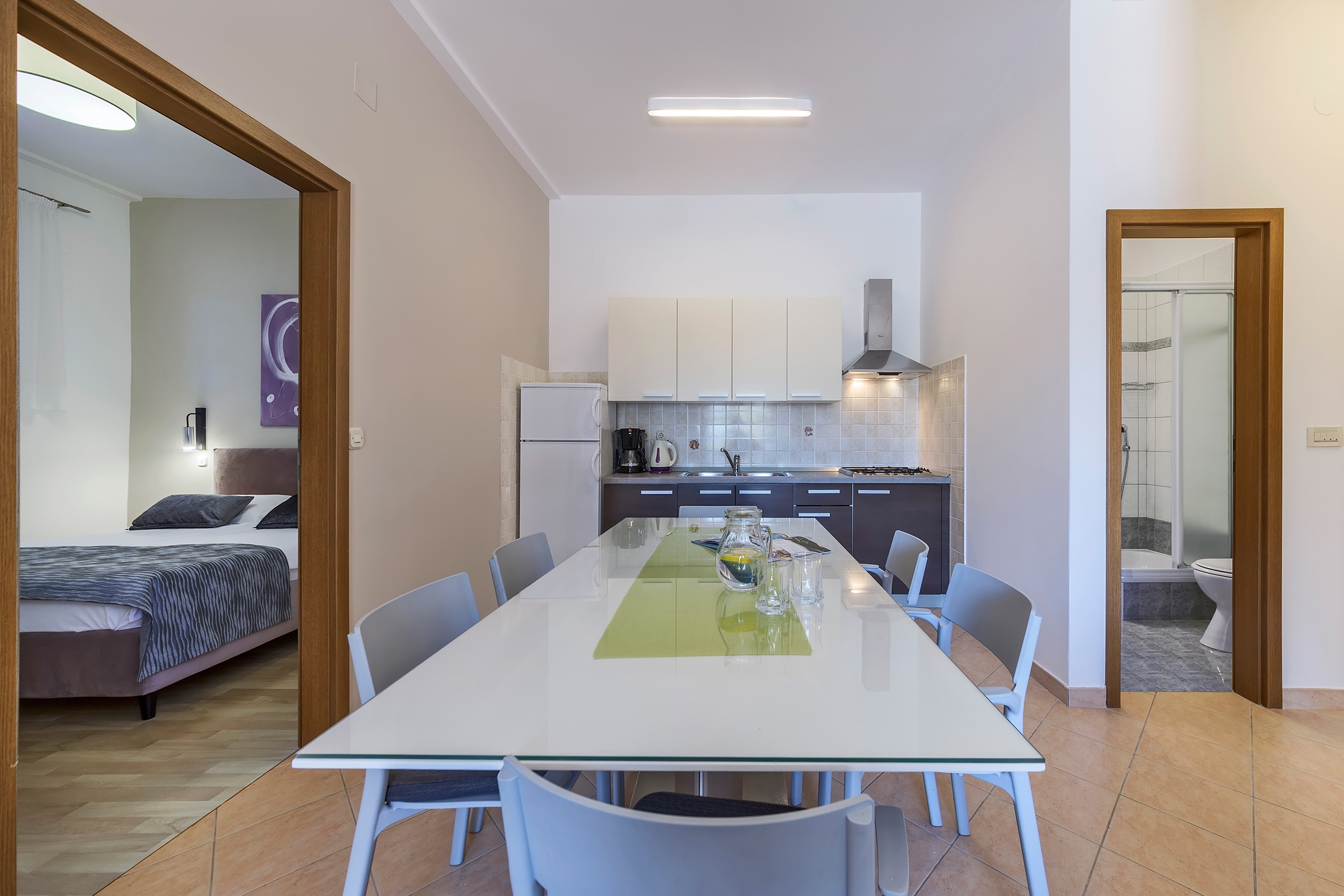 Three bedroom apartment with terrace and sea view Rabac, Labin  A-d
