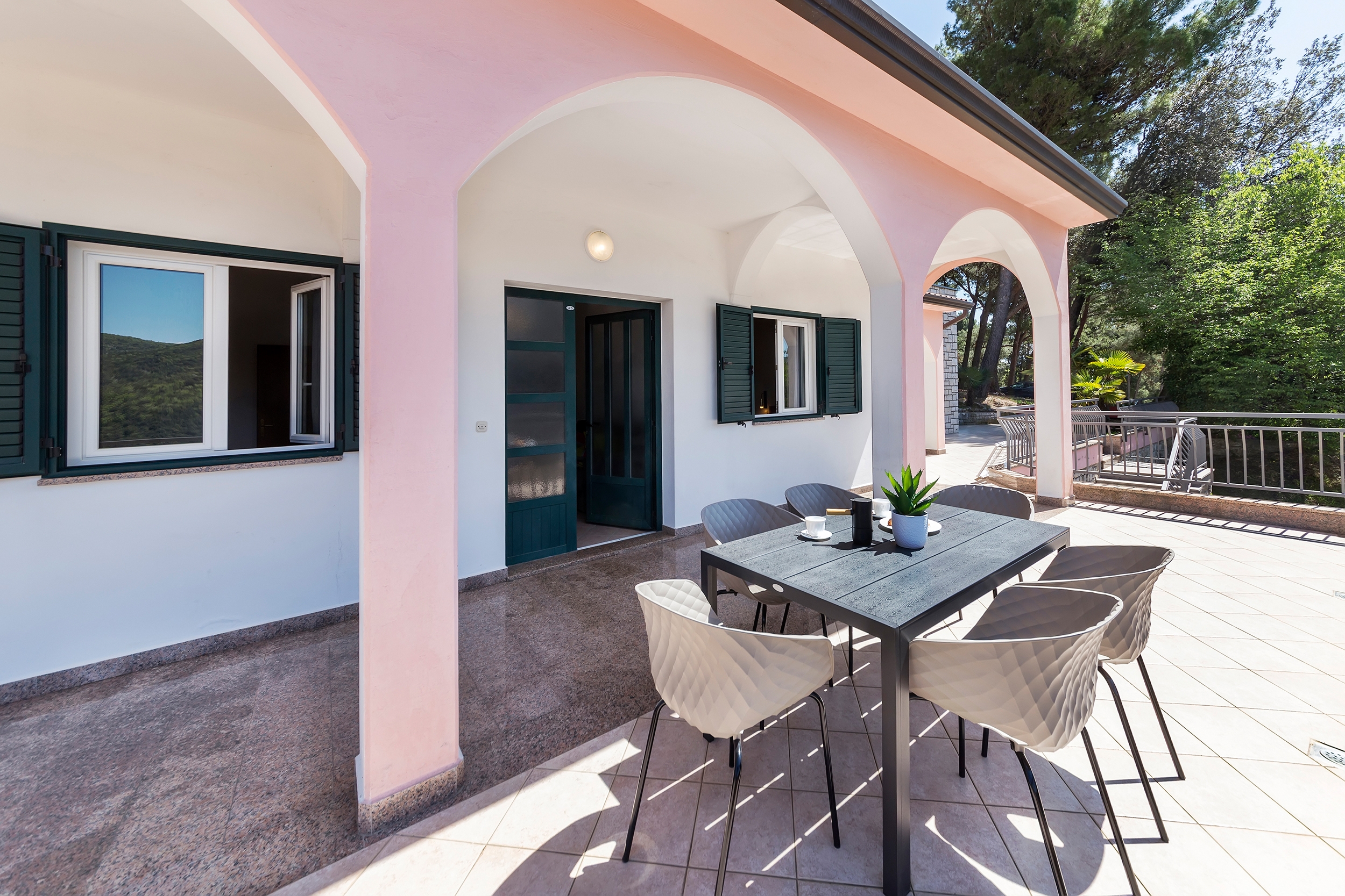 Three bedroom apartment with terrace and sea view Rabac, Labin  A-d