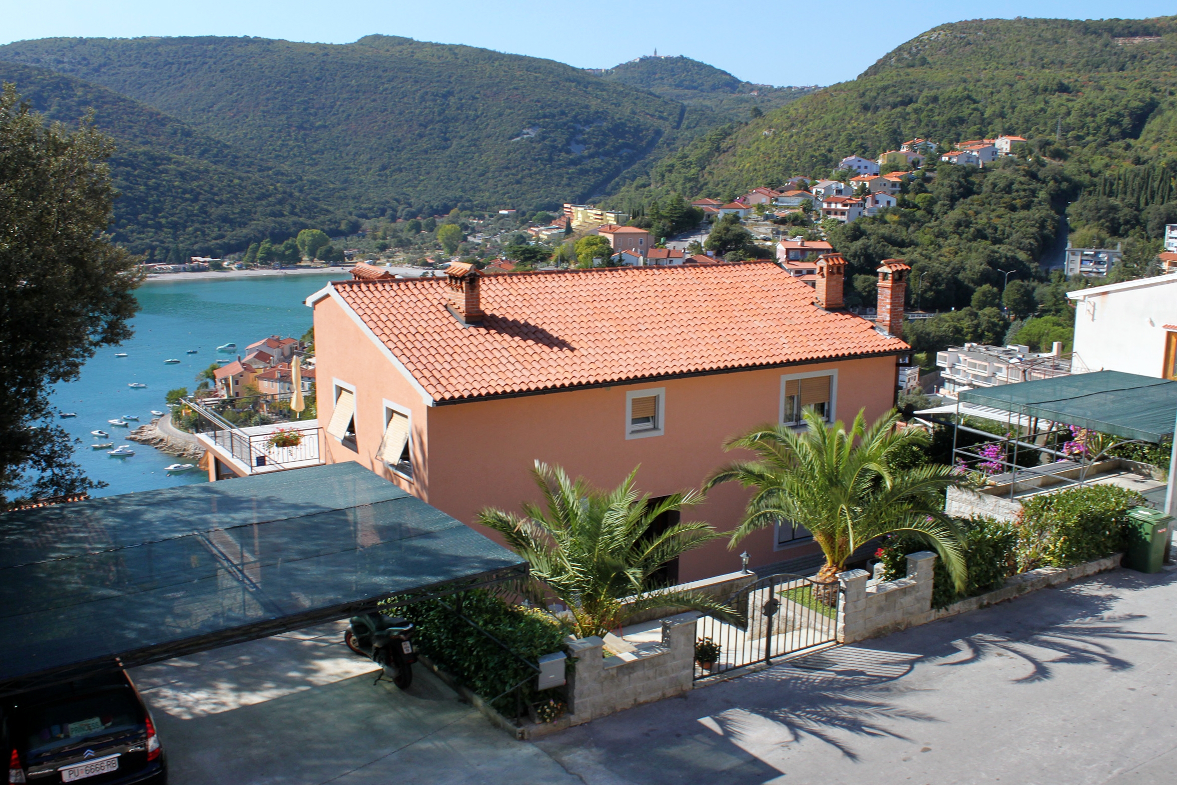 Three bedroom apartment with terrace and sea view Rabac, Labin  A-d