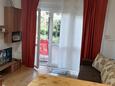 Obývací pokoj Novi Vinodolski, Obývací pokoj v ubytování typu studio-apartment, WiFi.