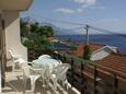 Terrace 1 Pisak, Terrace 1 in the apartment, with a sea view and WiFi.