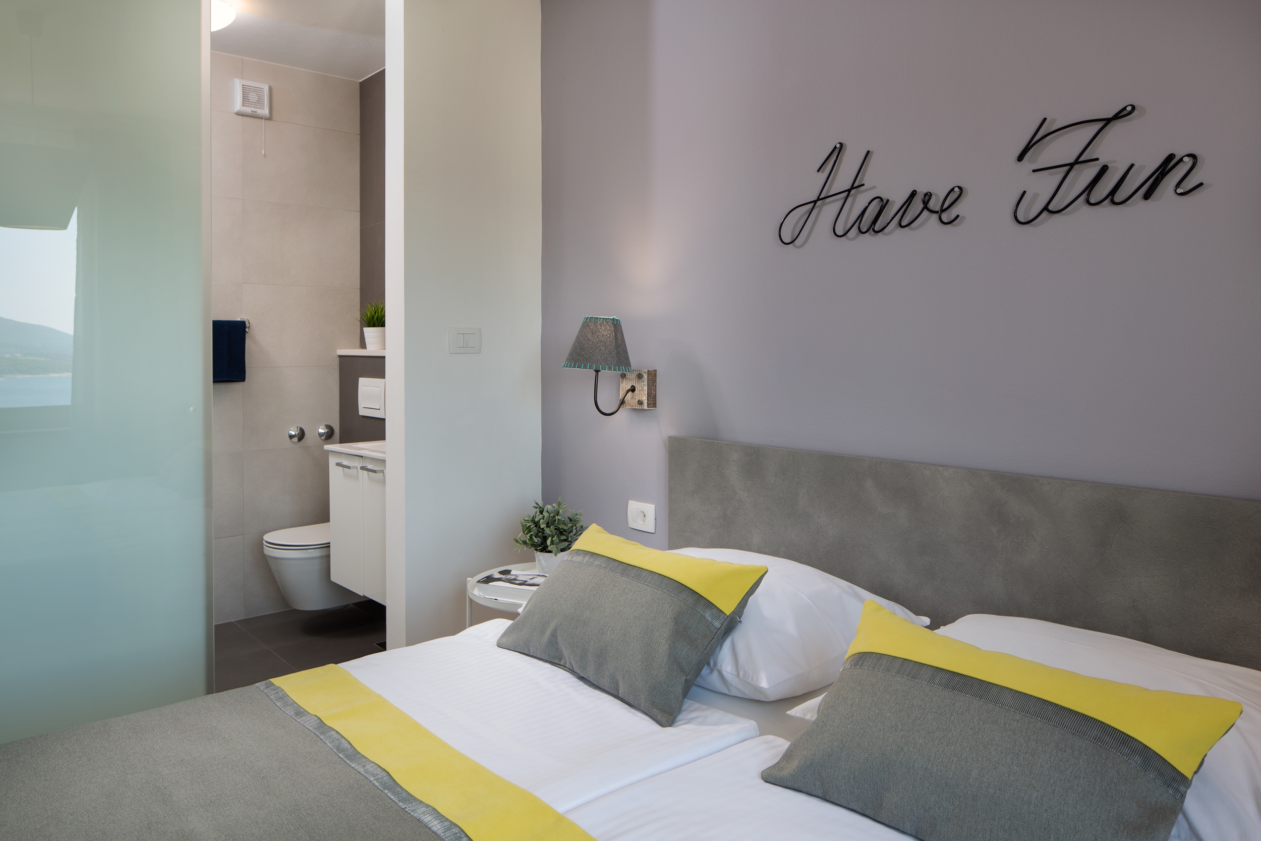 Three bedroom apartment with terrace and sea view Rabac, Labin  A-a