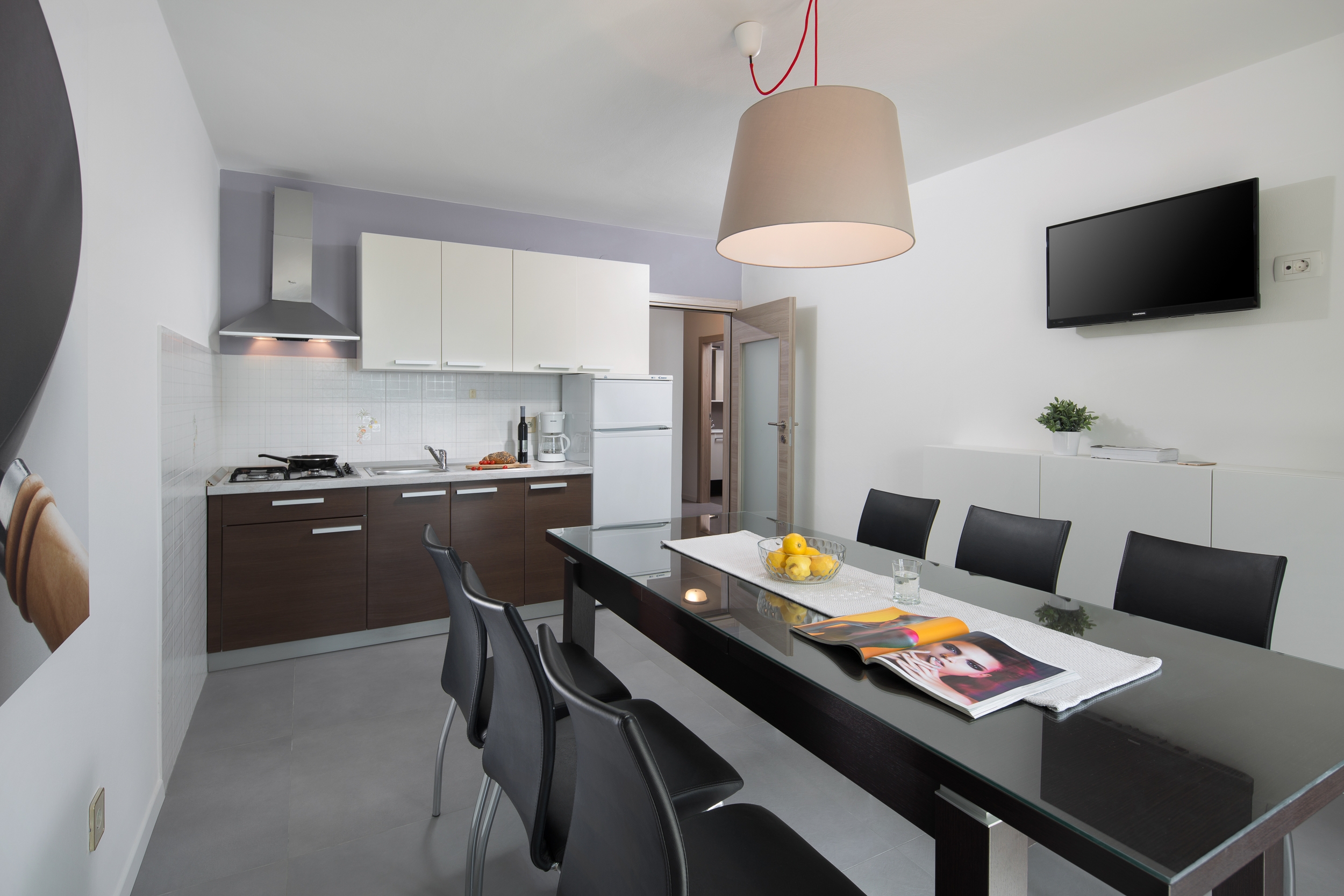Three bedroom apartment with terrace and sea view Rabac, Labin  A-a