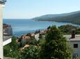 Rabac, Terrasse - vue dans l’hébergement en type apartment, animaux acceptés et WiFi.