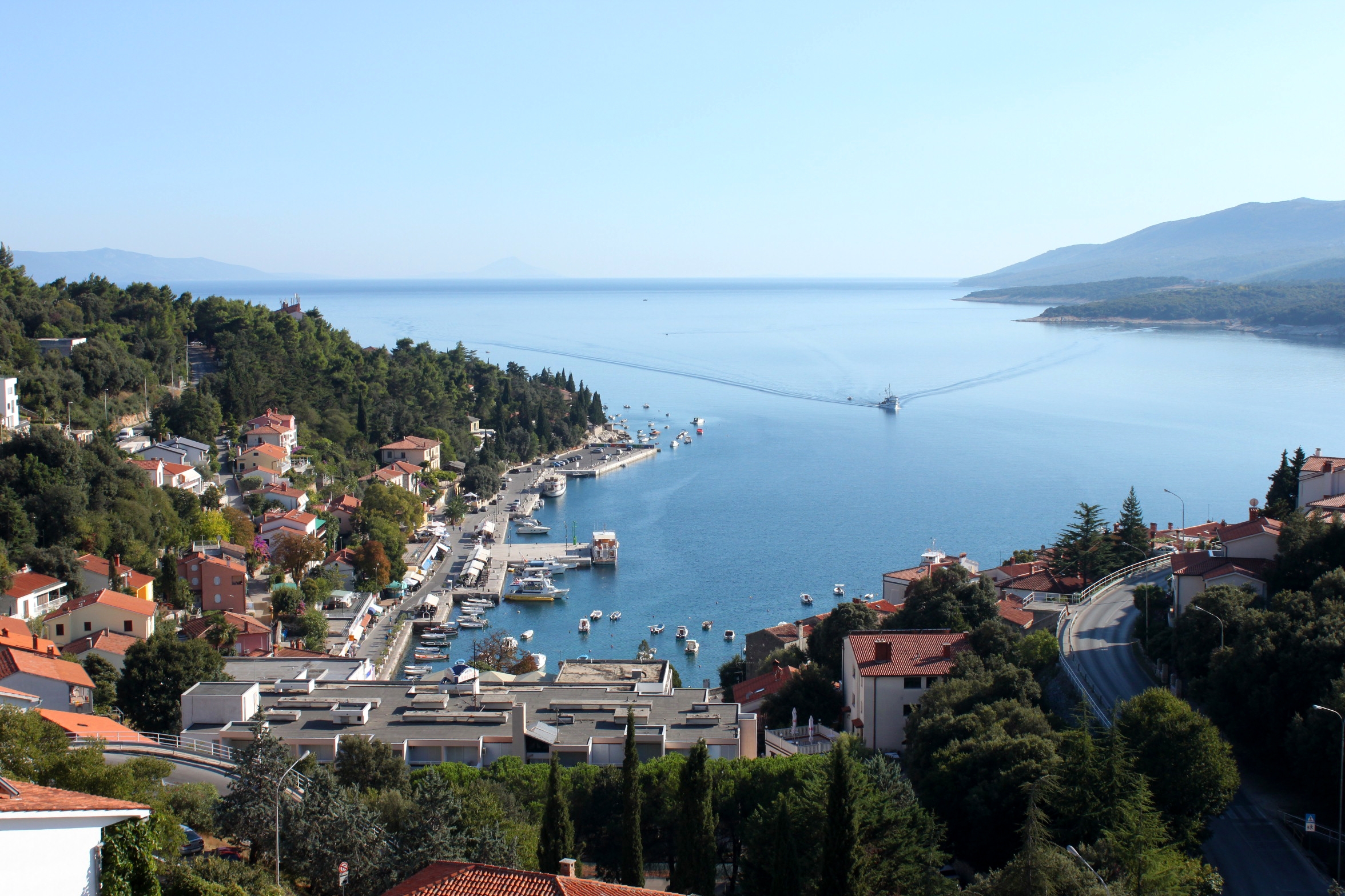 Two bedroom apartment with terrace and sea view Rabac, Labin  A-b