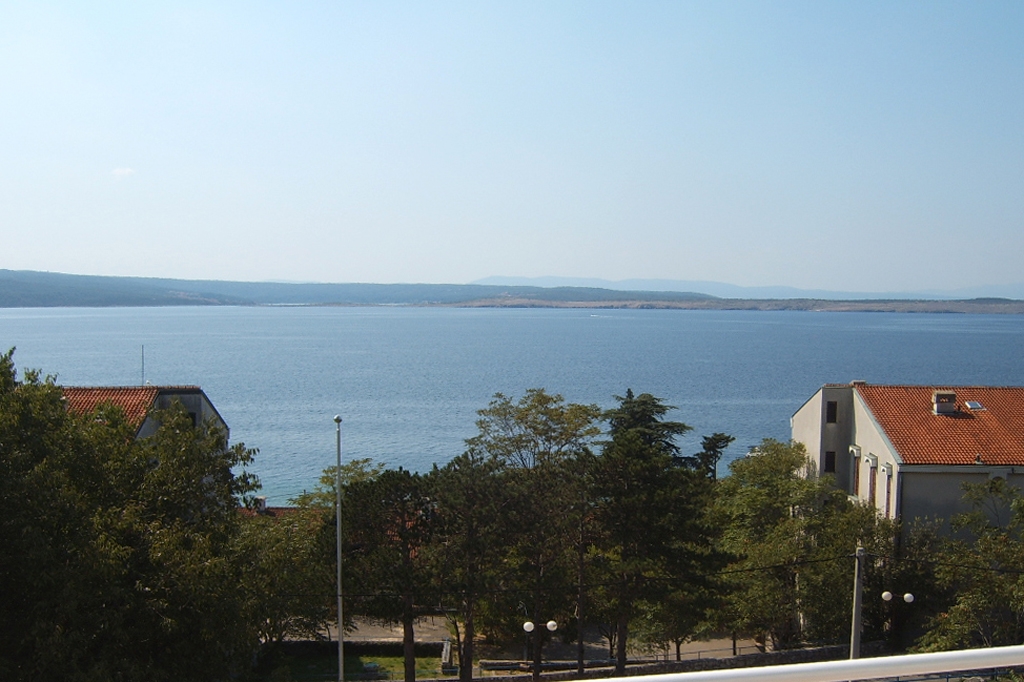 One bedroom apartment with balcony and sea view Dramalj, Crikvenica  A-b