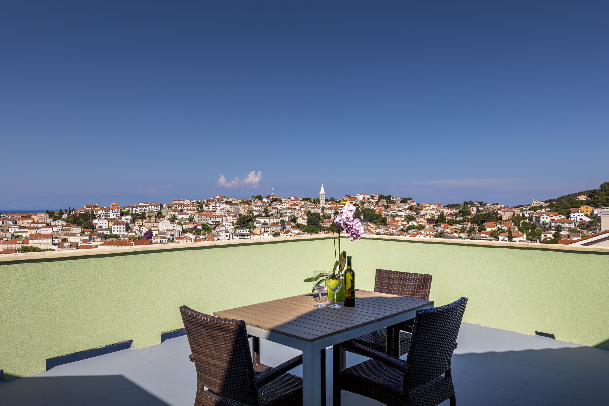 Studio flat with terrace and sea view Mali Lošinj, Lošinj  AS-b