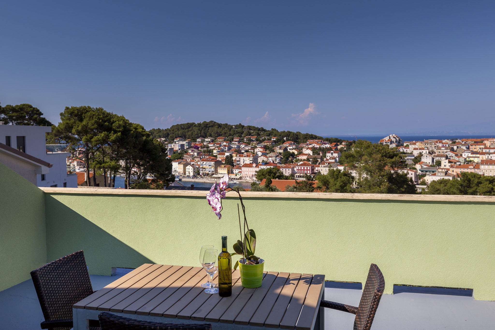 Studio flat with terrace and sea view Mali Lošinj, Lošinj  AS-b