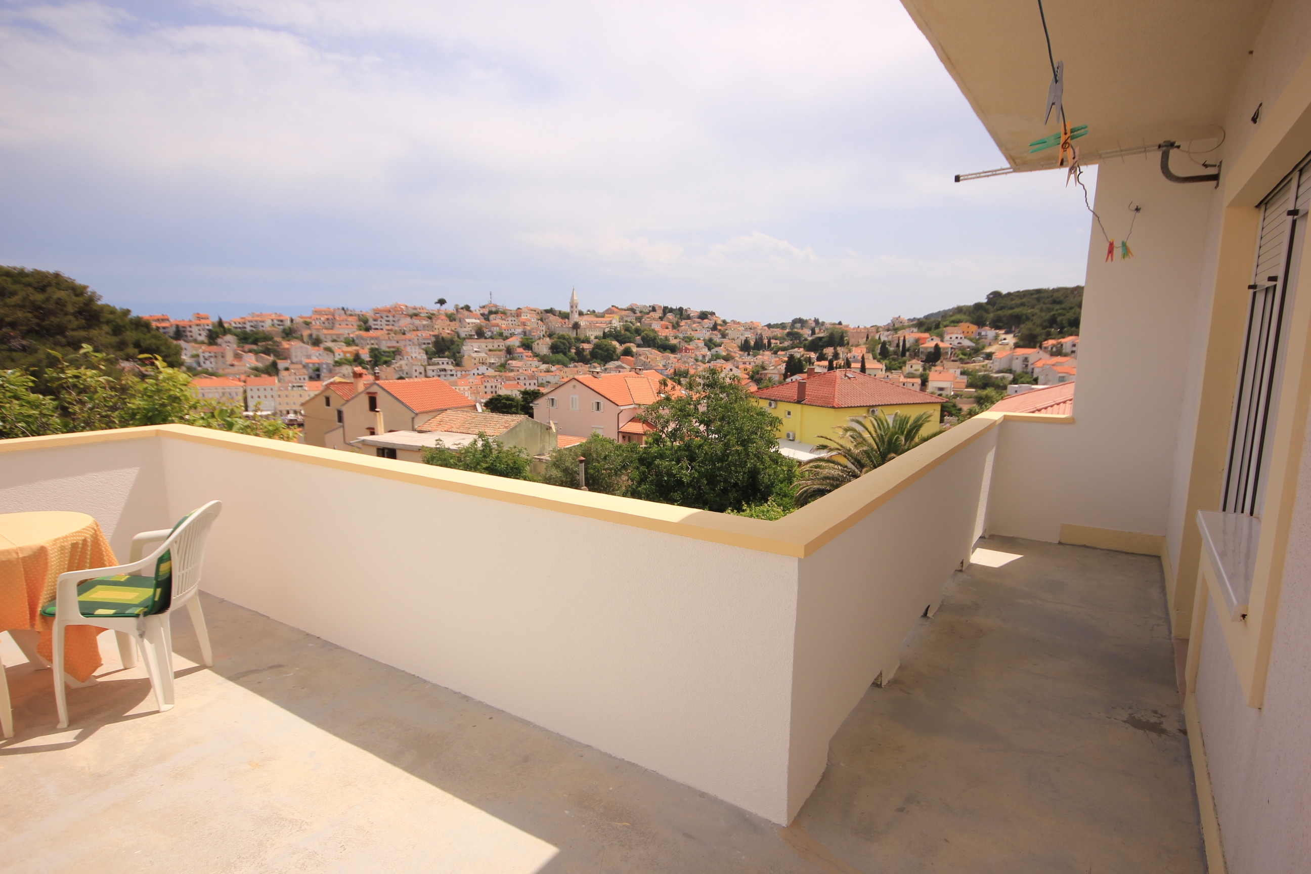 Room with terrace and sea view Mali Lošinj, Lošinj  S-b