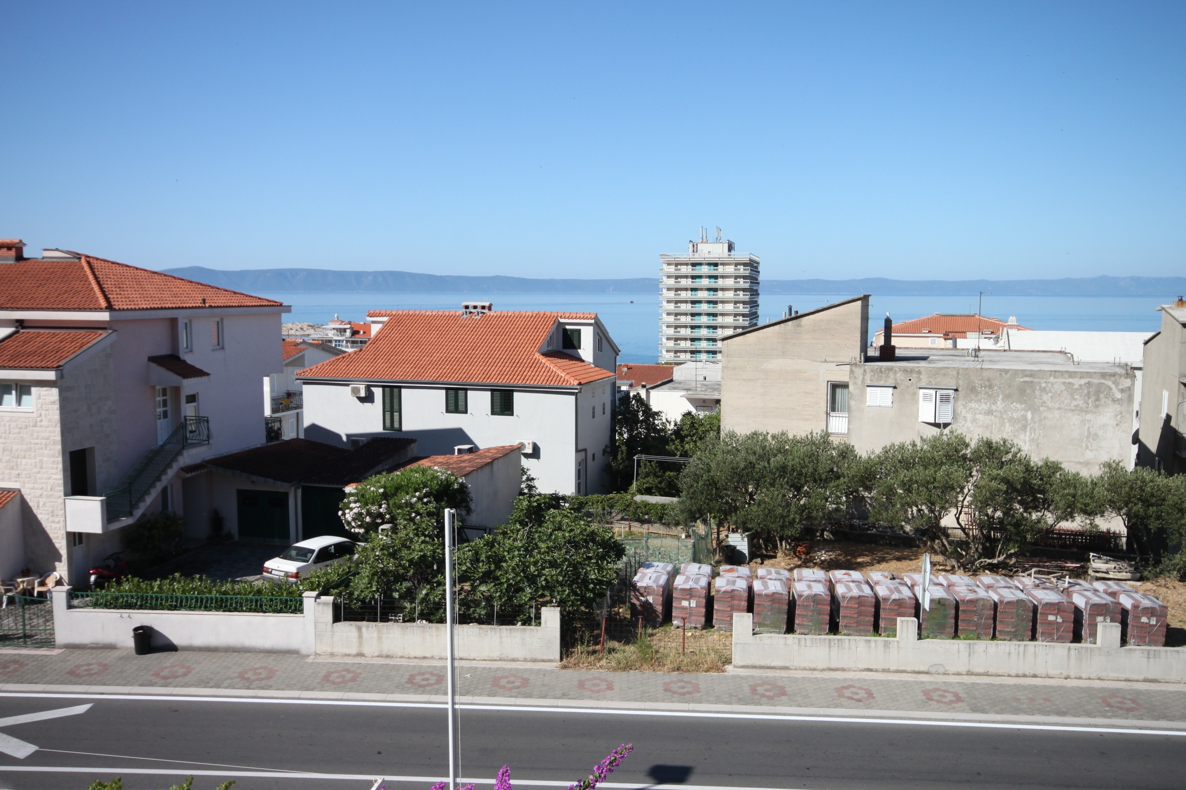Two bedroom apartment with balcony and sea view Makarska  A-a