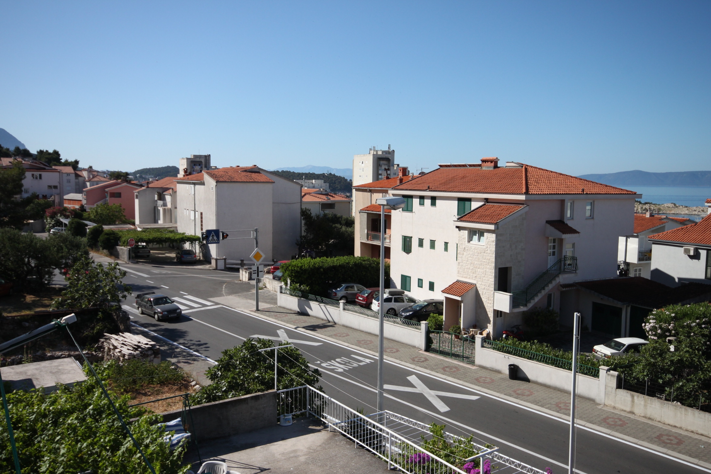 Two bedroom apartment with balcony and sea view Makarska  A-a