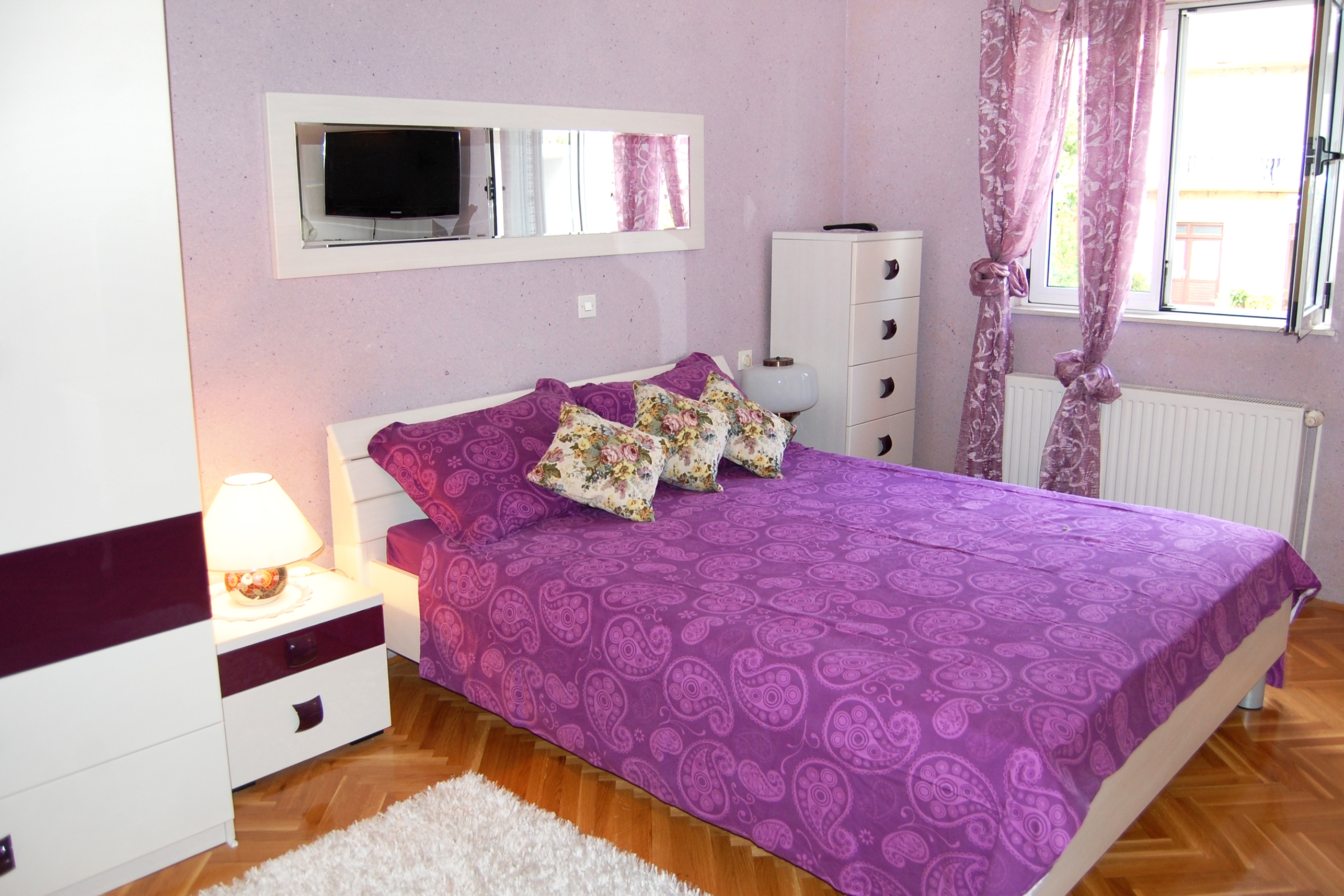Two bedroom apartment with balcony and sea view Makarska  A-a