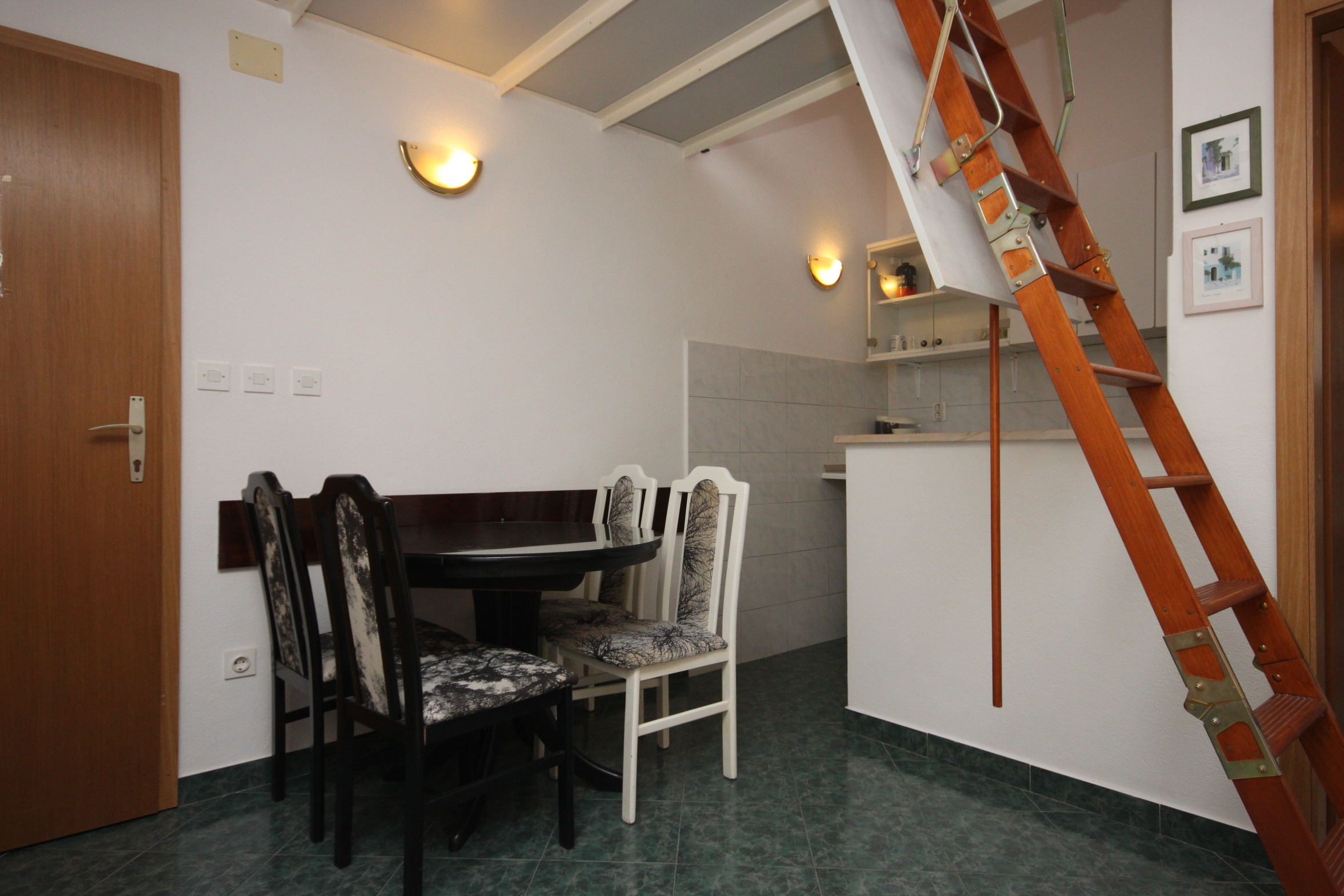 Studio flat with terrace and sea view Makarska  AS-a