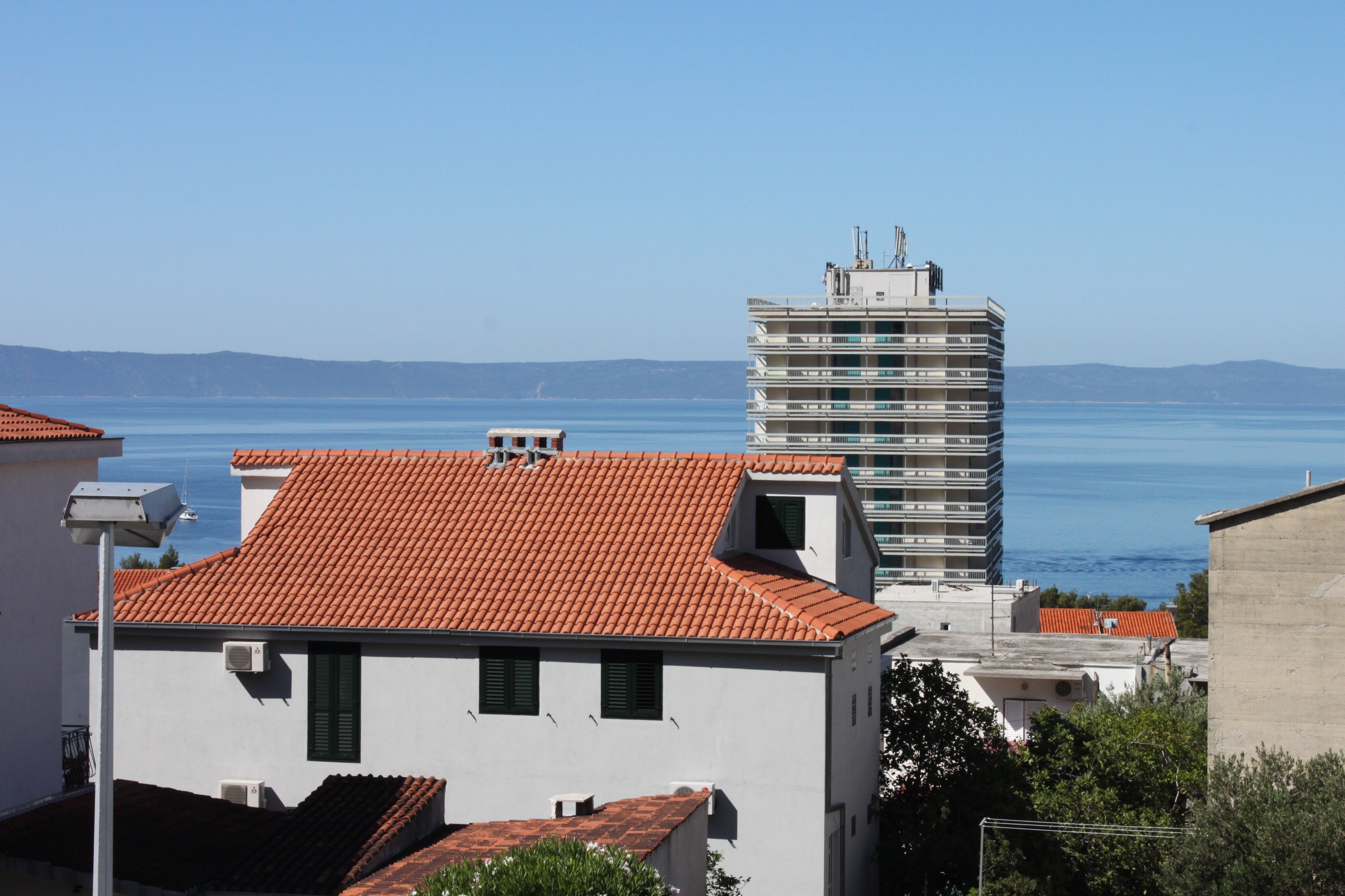 Studio flat with terrace and sea view Makarska  AS-a
