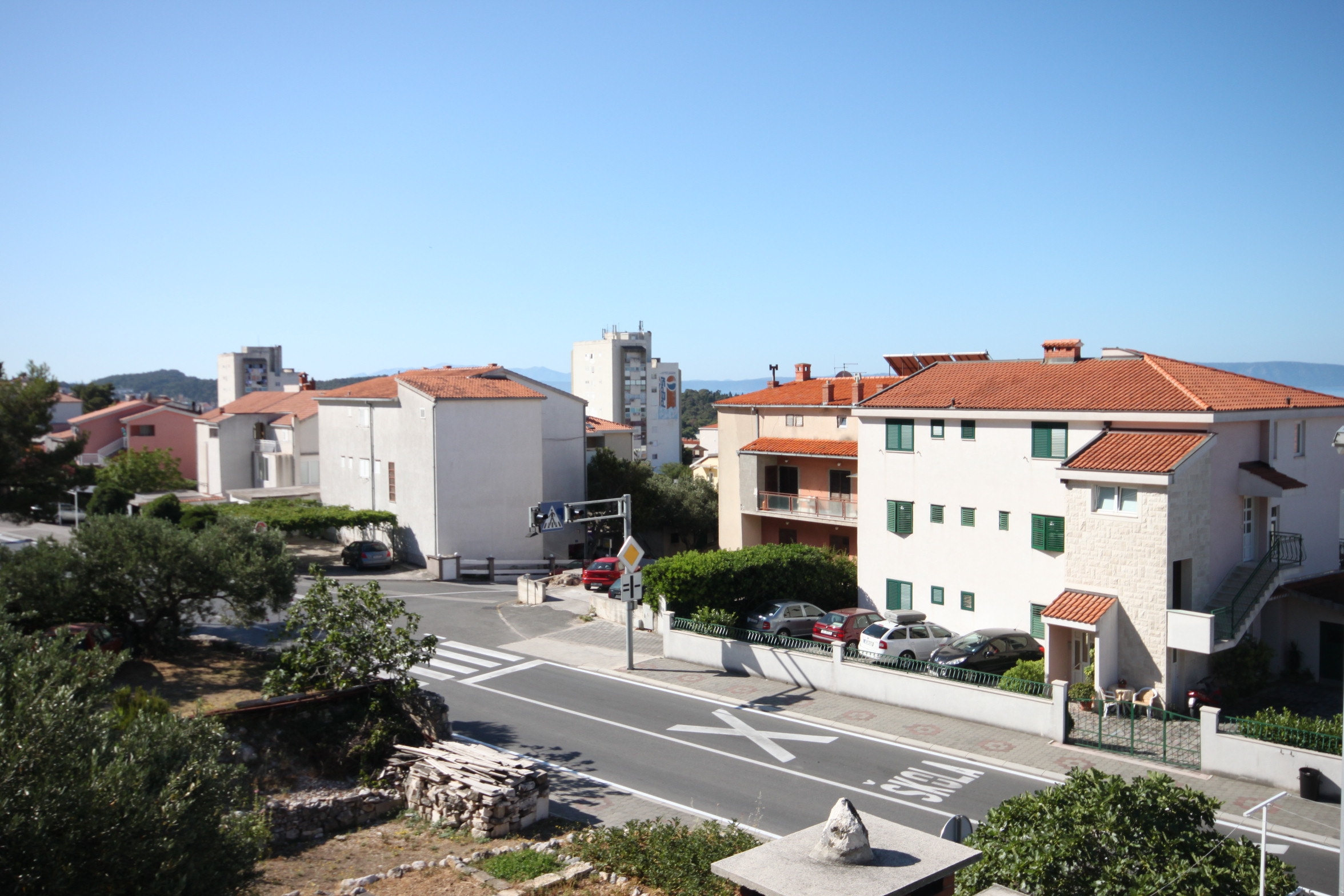 Studio flat with terrace and sea view Makarska  AS-a
