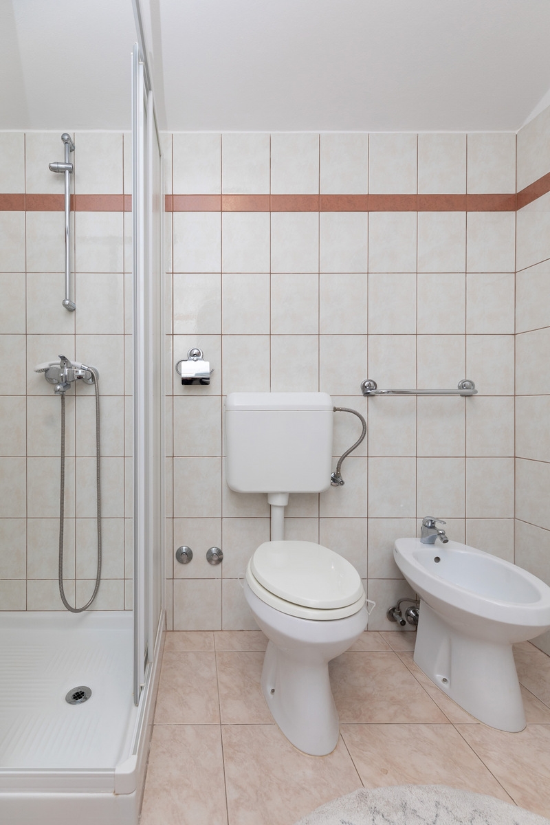 One bedroom apartment with terrace Valbandon, Fažana  A-c