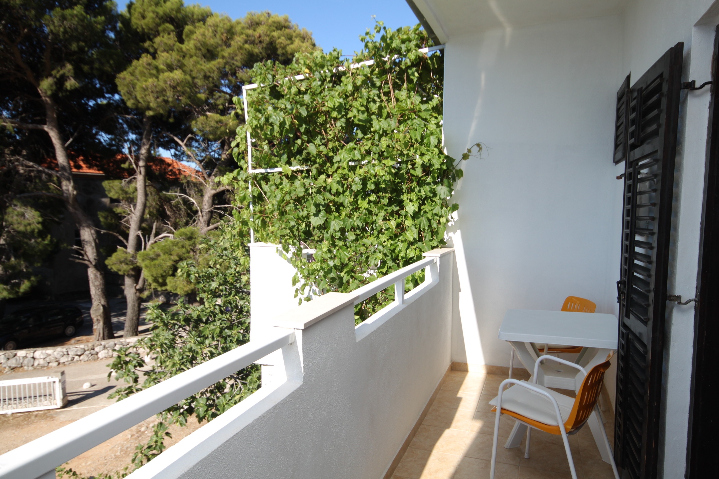One bedroom apartment with balcony and sea view Podaca, Makarska  A-a