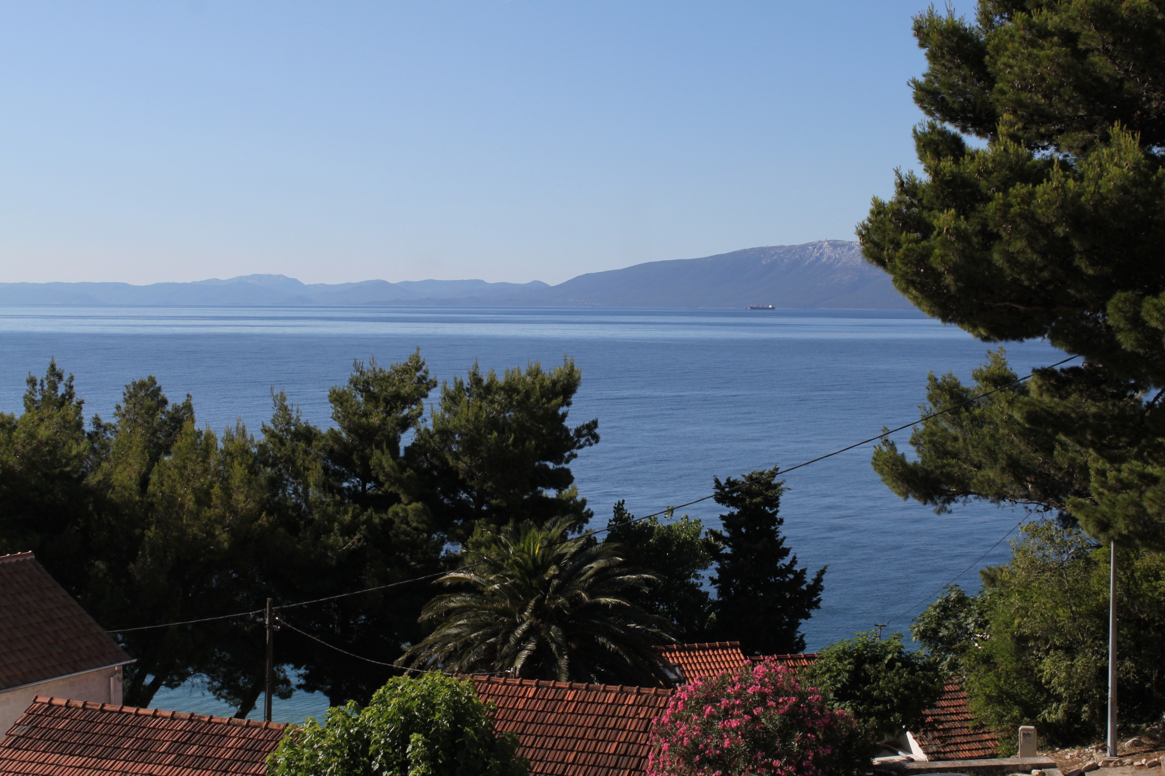 One bedroom apartment with balcony and sea view Podaca, Makarska  A-a