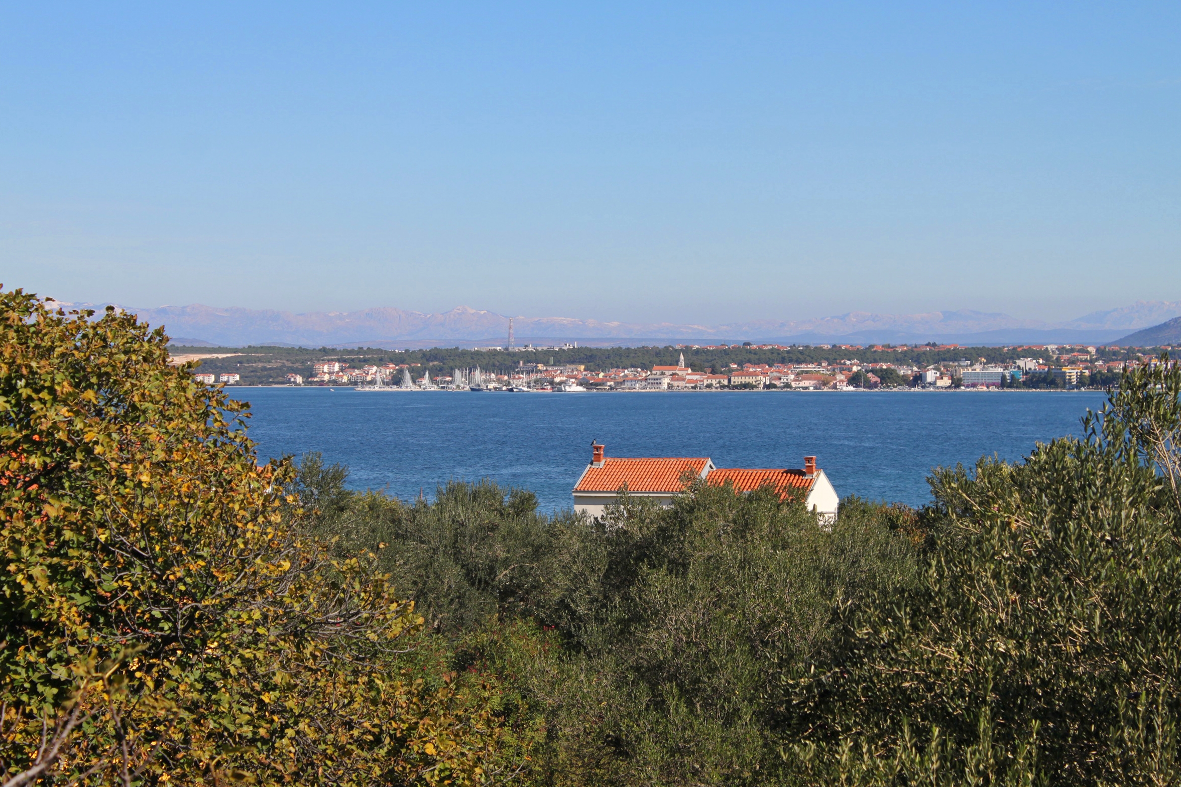 Two bedroom apartment with terrace and sea view Tkon, Pašman  A-a
