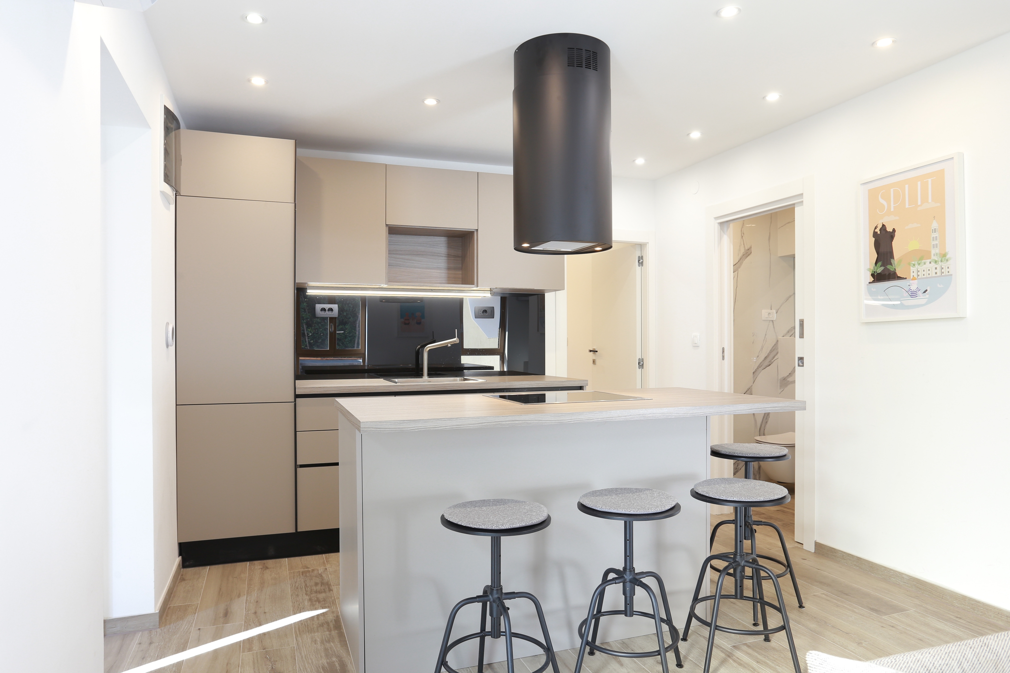 Dvosobni apartman s terasom Podstrana, Split  A-a