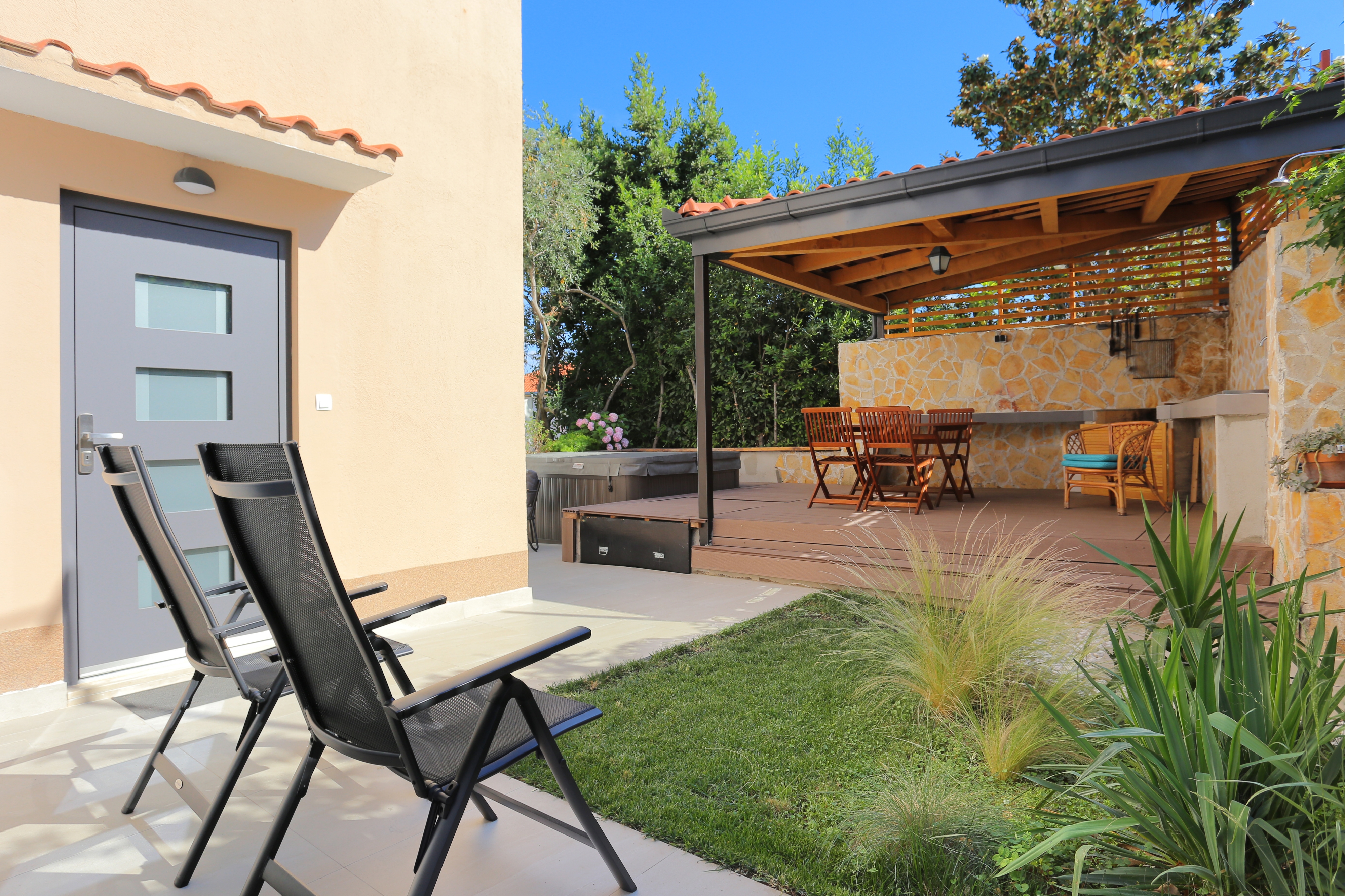 Dvosobni apartman s terasom Podstrana, Split  A-a