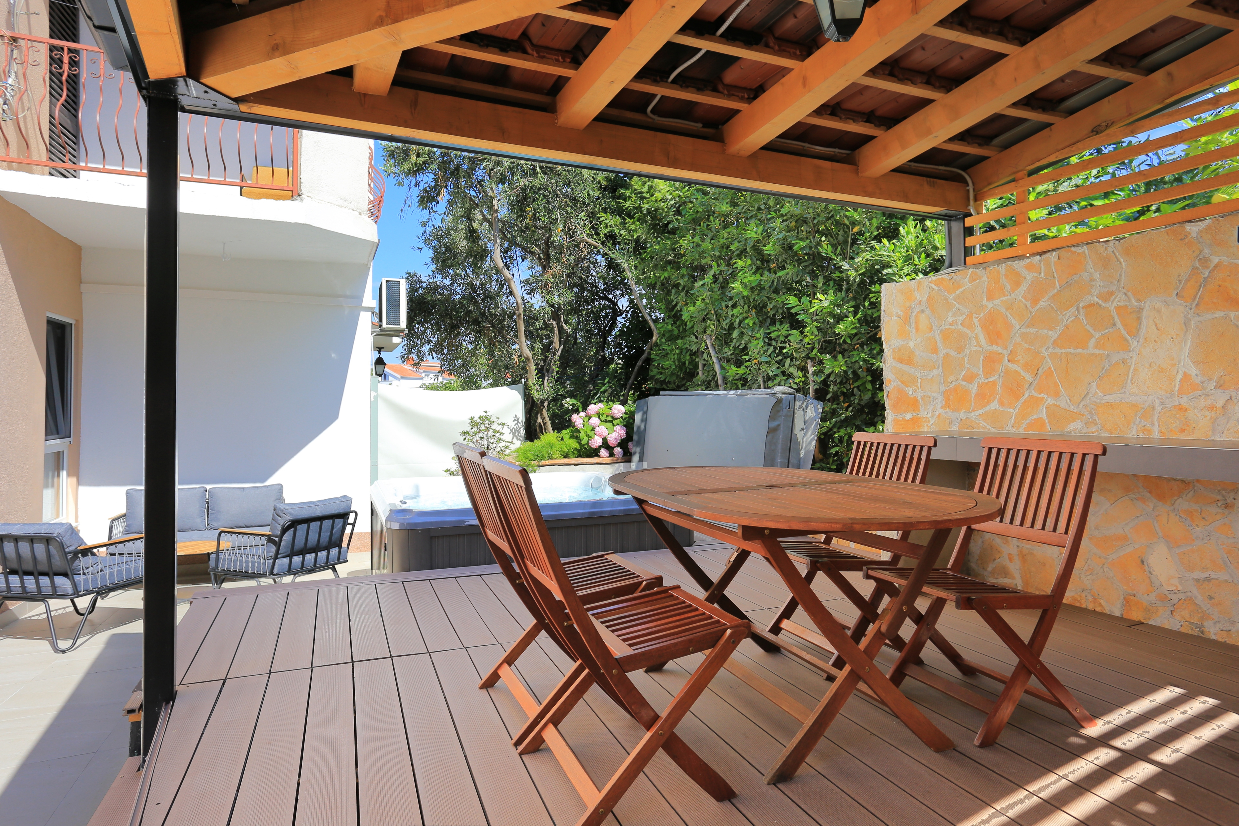 Dvosobni apartman s terasom Podstrana, Split  A-a