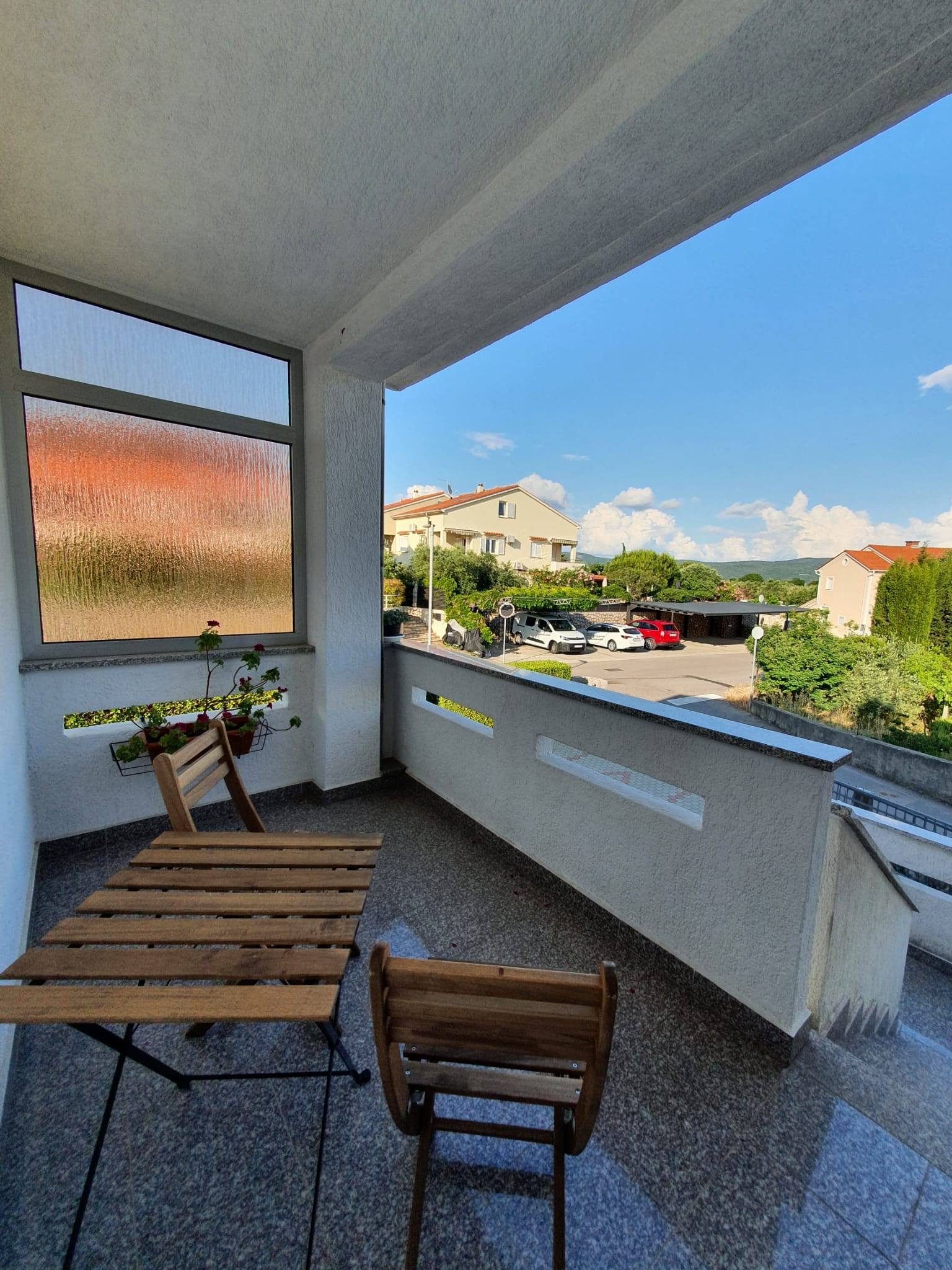 Two bedroom apartment with terrace and sea view Krk  A-a