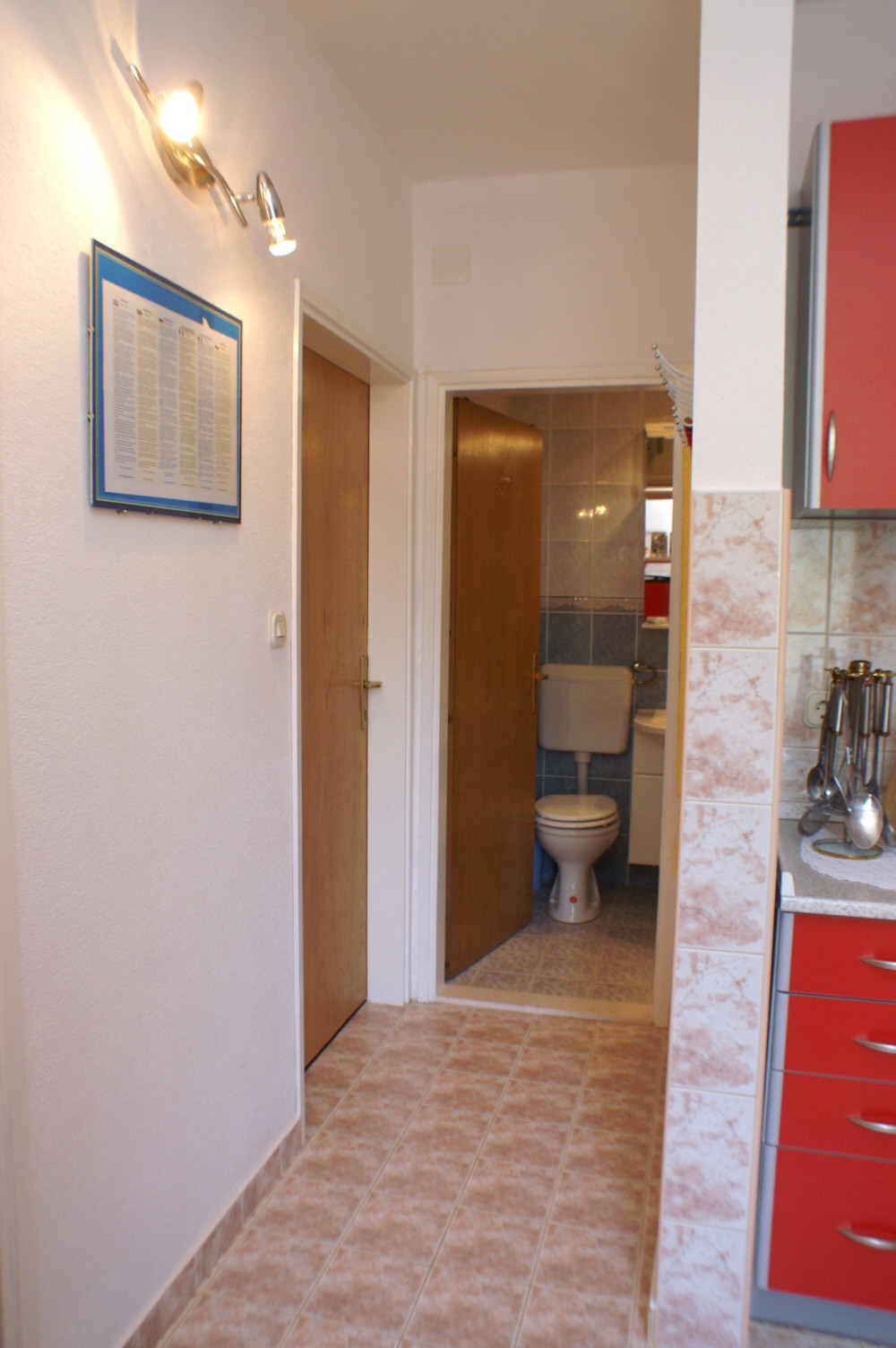 Two bedroom apartment with terrace and sea view Slatine, Čiovo  A-b