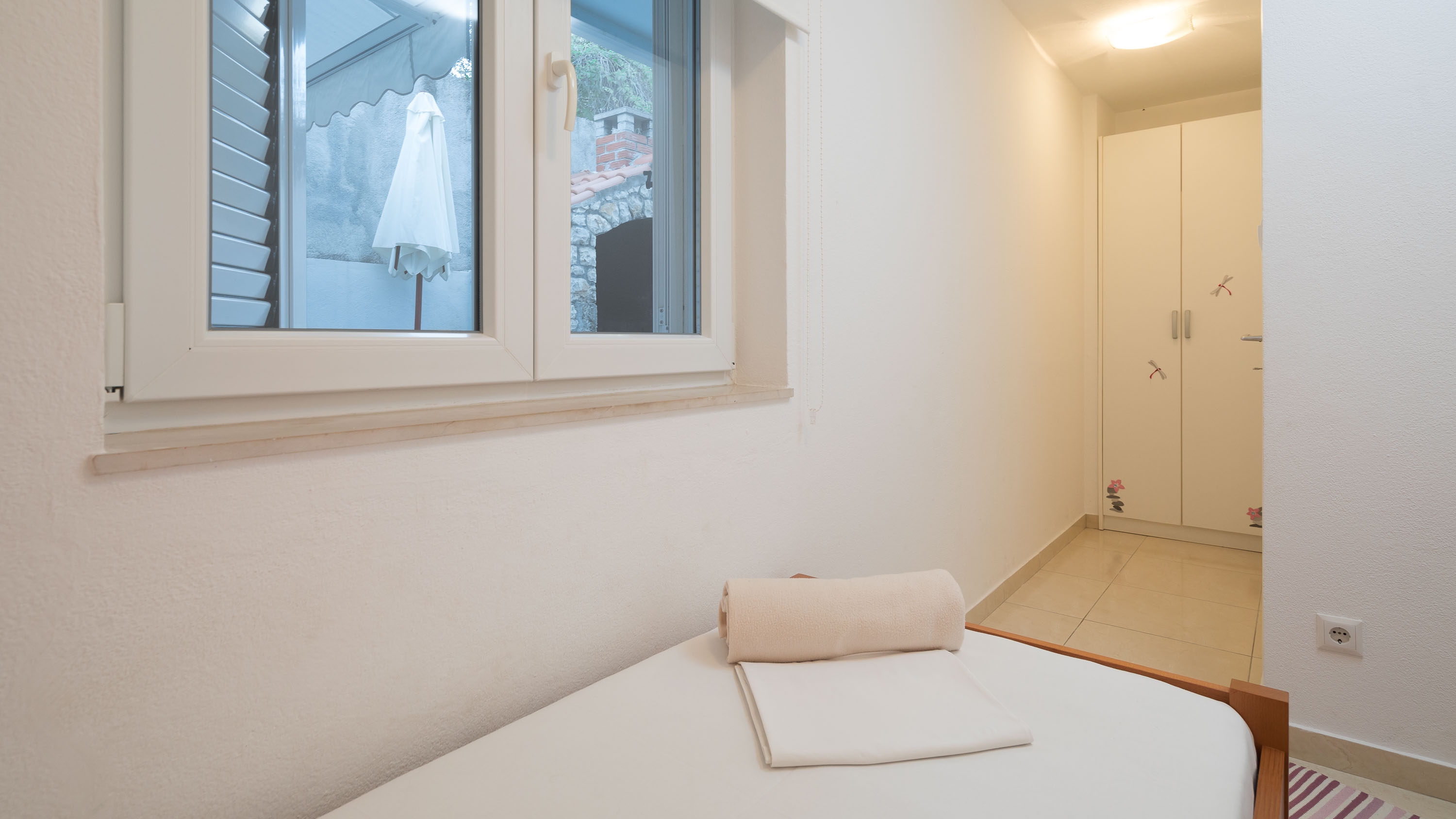 Two bedroom apartment with terrace Seget Vranjica, Trogir  A-a