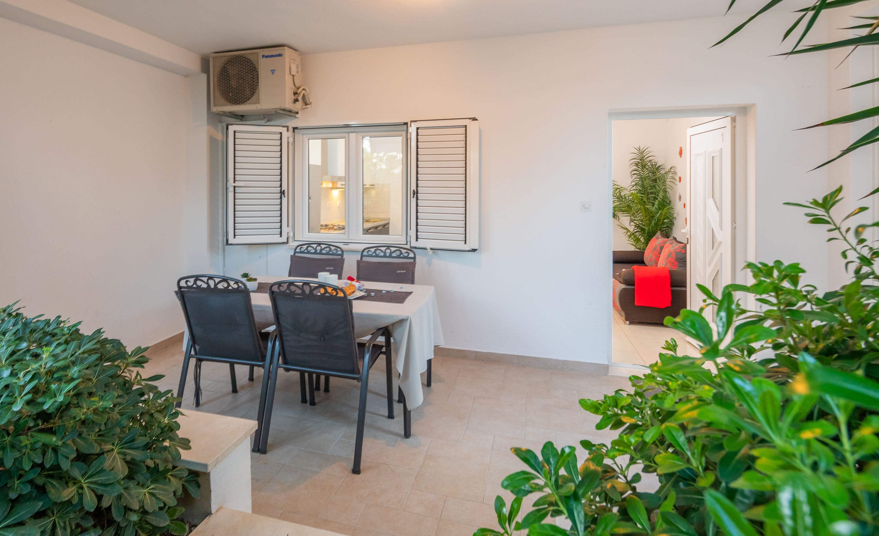 Two bedroom apartment with terrace Seget Vranjica, Trogir  A-a