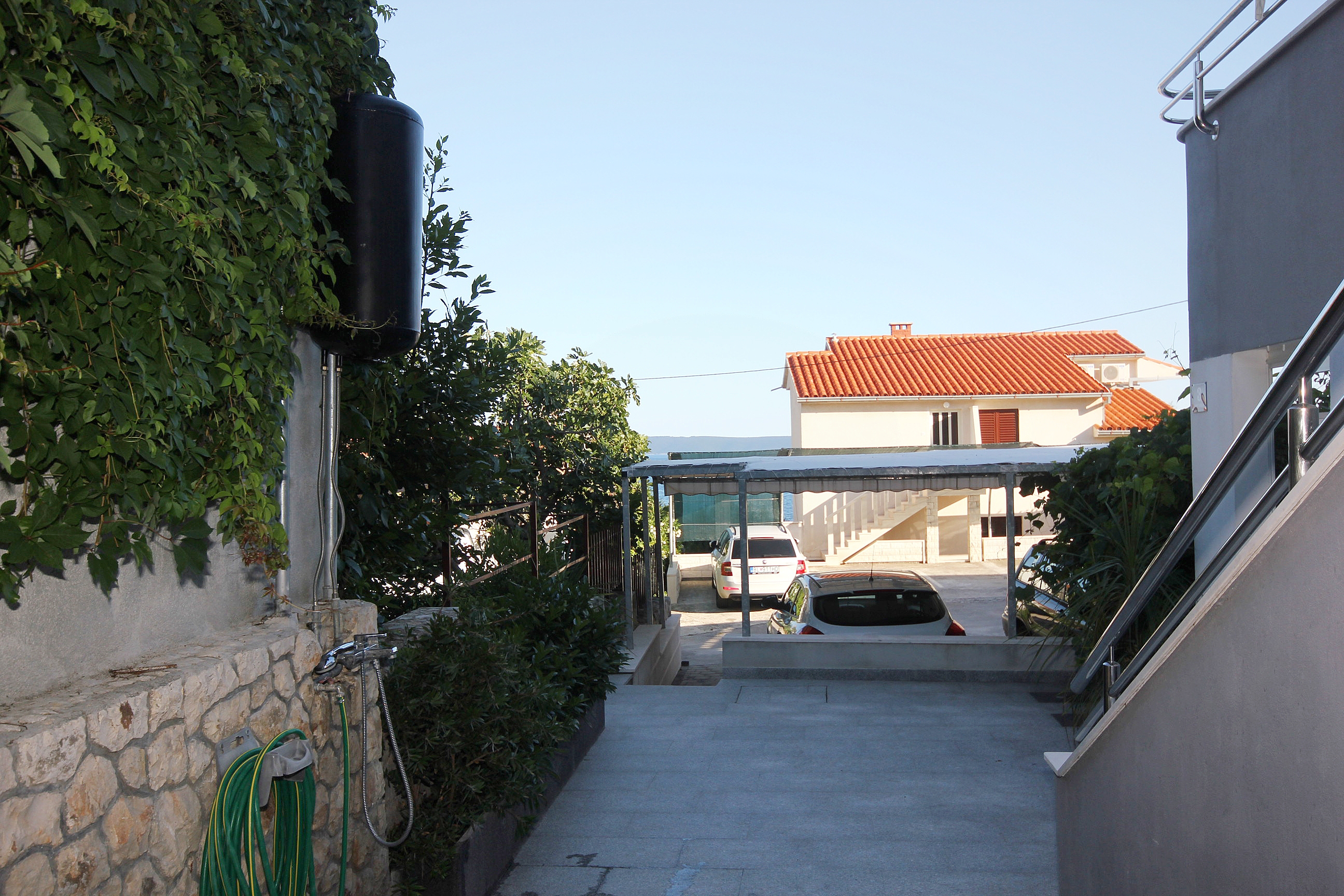 One bedroom apartment with terrace Seget Vranjica, Trogir  A-c