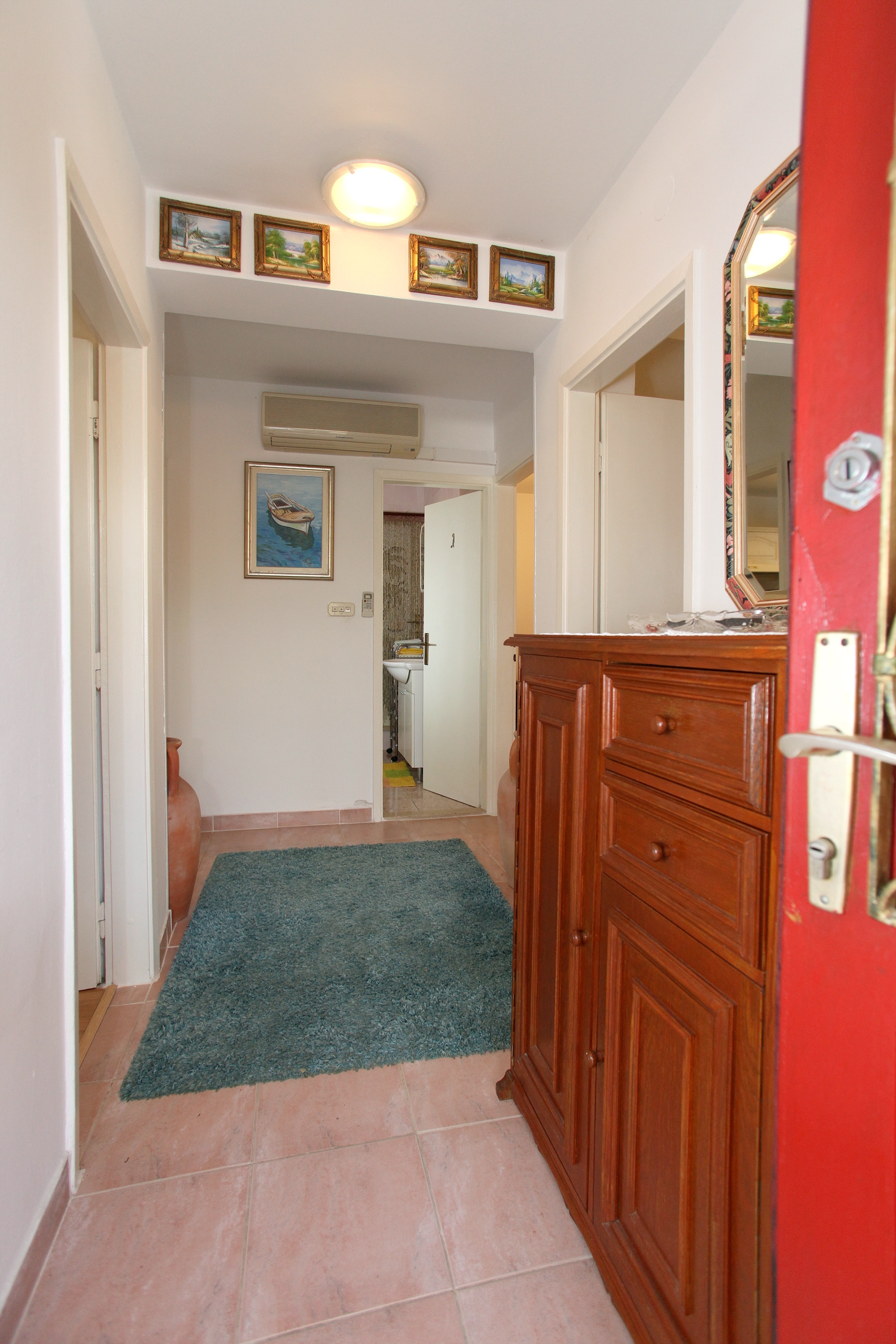 Two bedroom apartment with terrace and sea view Seget Vranjica, Trogir  A-a