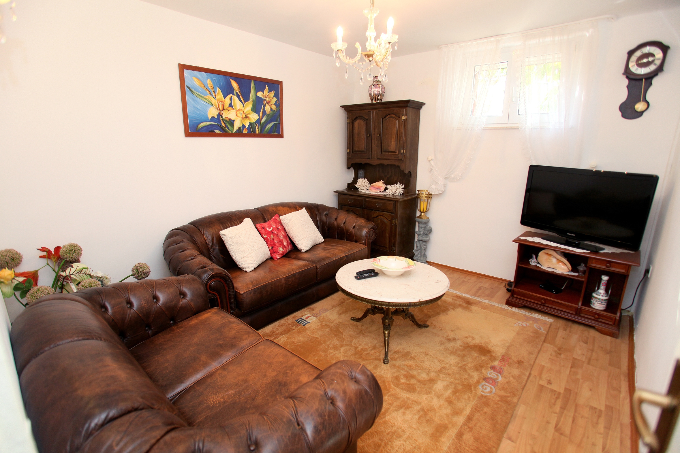 Two bedroom apartment with terrace and sea view Seget Vranjica, Trogir (A-980-a)