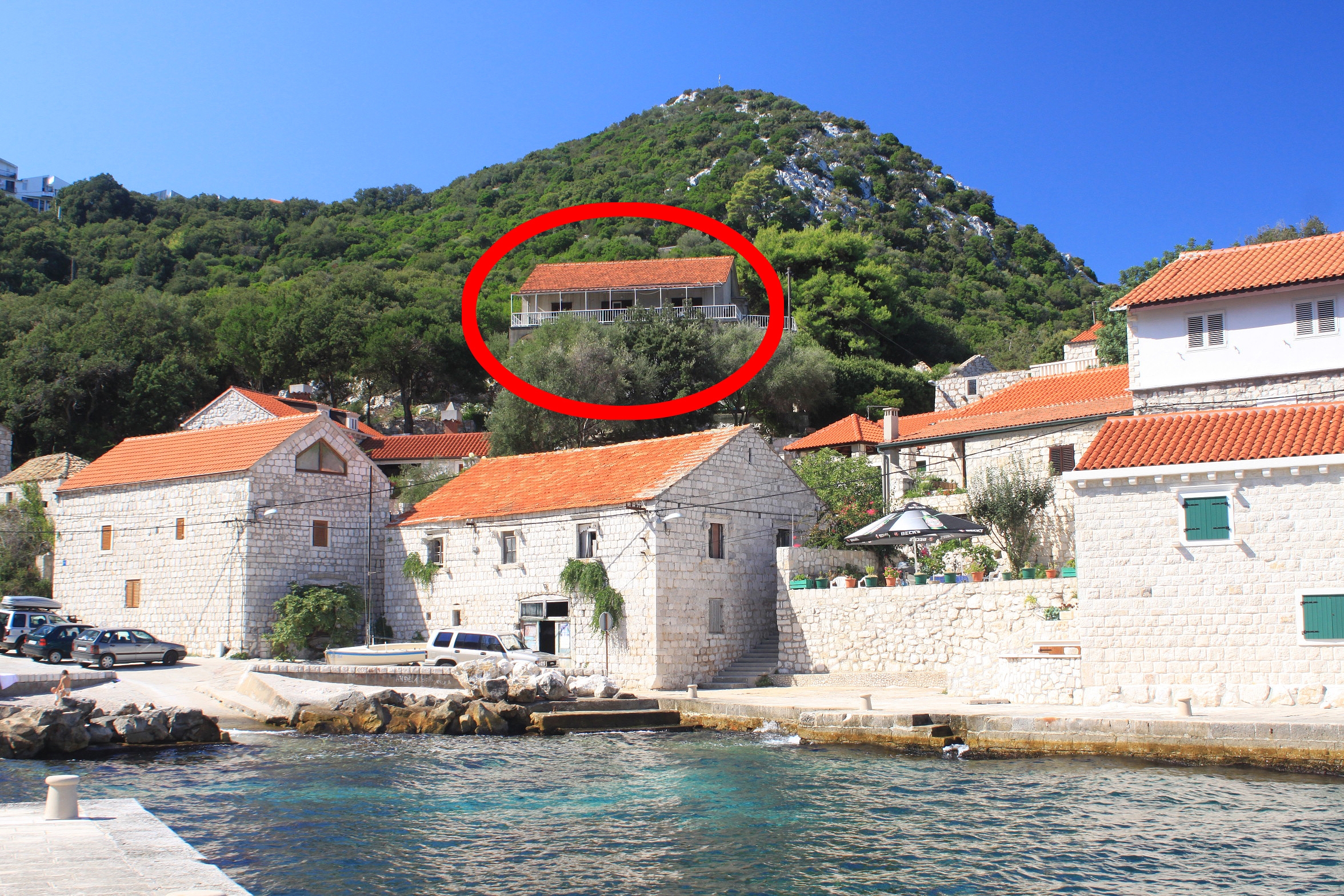 Ferienwohnung im Ort Lu?ica (Lastovo), Kapazit&aum Ferienwohnung in Dalmatien