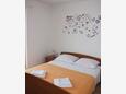 Ložnice 1 Zaklopatica, Ložnice 1 v ubytování typu apartment, domácí mazlíčci povoleni a WiFi.