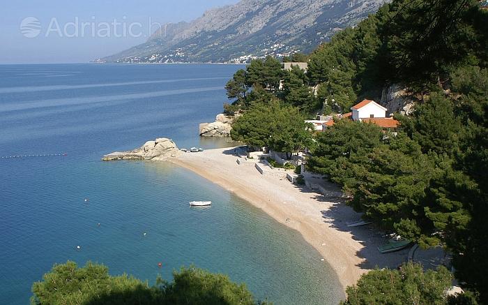 Panoramic view of Brela, Makarska Riviera