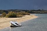 Part of beach in Nin, Zadar Riviera