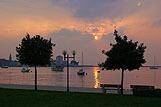 Sunset in Umag, Umag Riviera