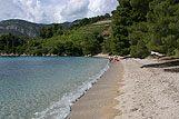 Plaža u mjestu Žuljana, rivijera Pelješac